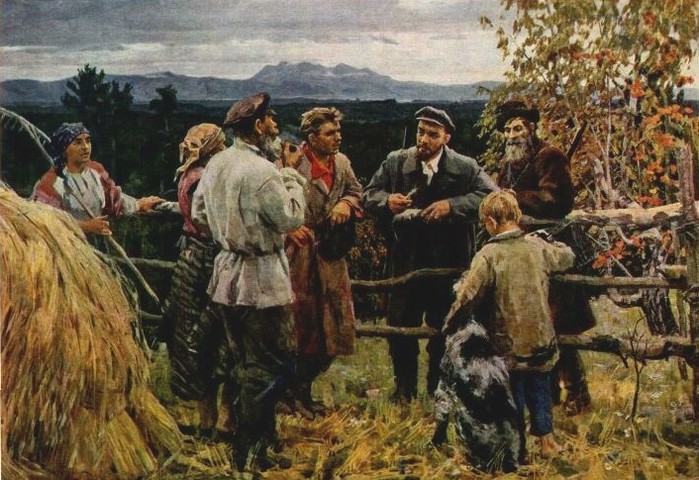 В.И. Ленин и крестьяне