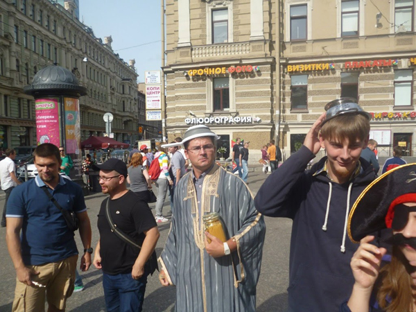 Задержание пастафарианцев в Москве