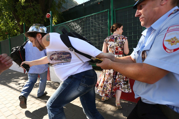 Задержание пастафарианцев в Москве
